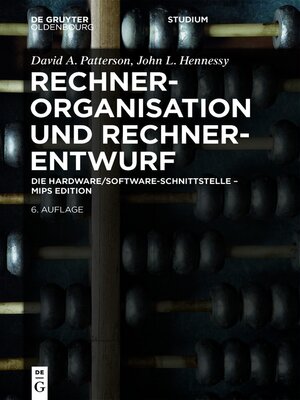 cover image of Rechnerorganisation und Rechnerentwurf